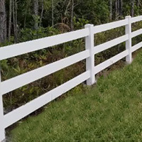 Bella Fence vinyl ranch rail fence