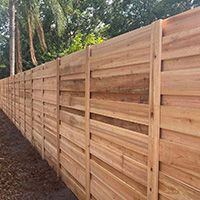 Bella Fence shadow box